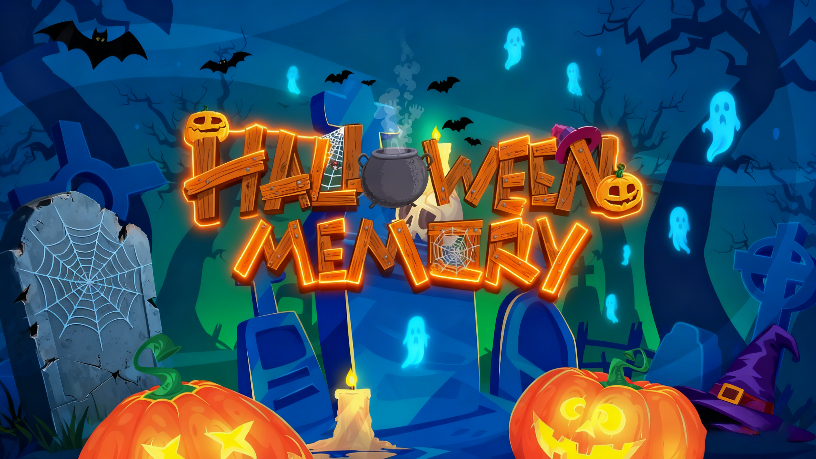 Halloween Memory Game Screenshot